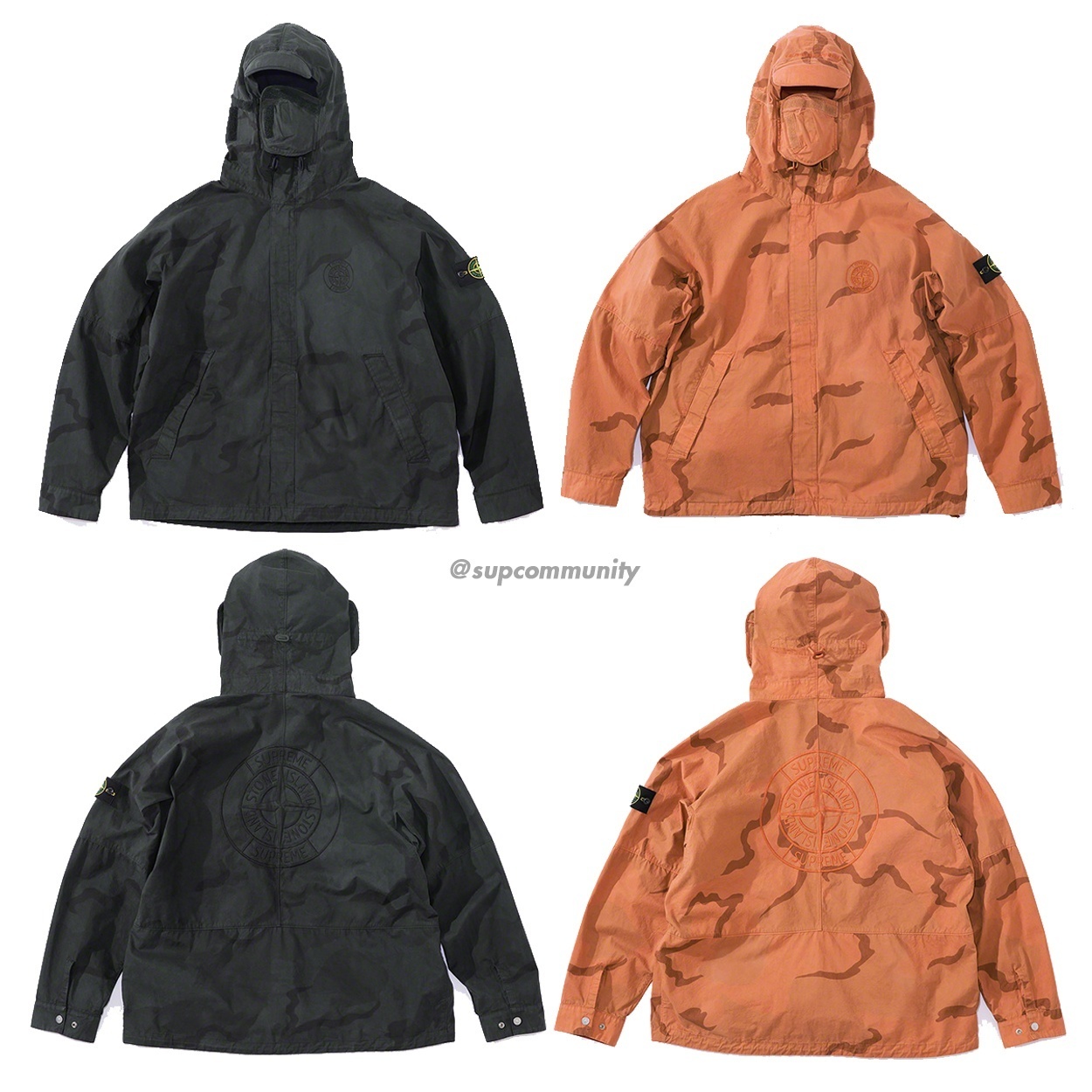 Supreme®/Stone Island® Riot Mask Camo Jacket